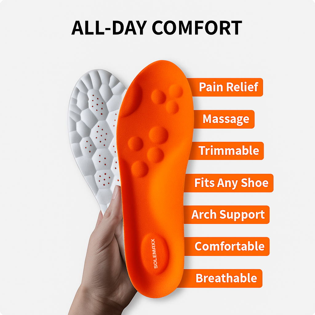 SOLEMAXX™ Massage Insoles